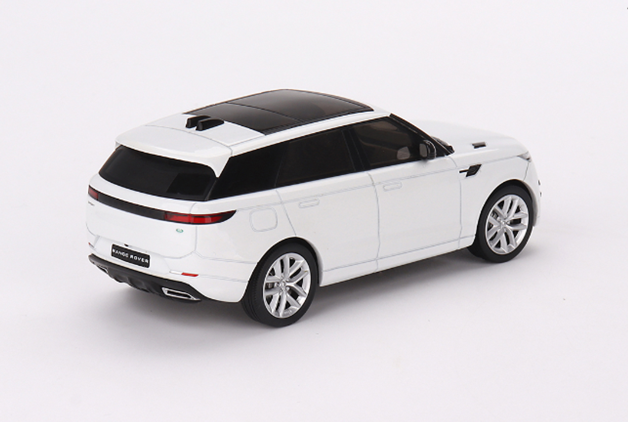 1/43 TSM Model Land Rover Range Rover Sport 2023 Fuji White Diecast Car Model