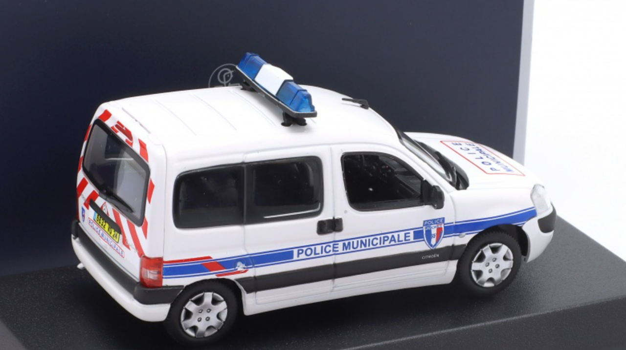 1/43 Norev 2007 Citroen Berlingo Police Municipale Diecast Car Model