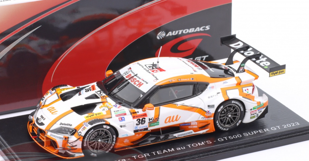 受注生産品】 1/43 トムス特注 au 2022 #36 Supra GR TOM'S ミニカー 