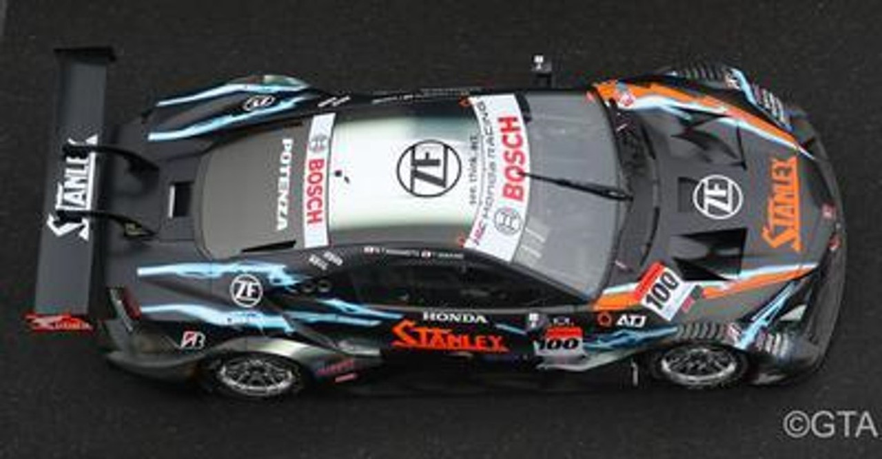 1/43 Spark 2023 STANLEY NSX-GT No.100 TEAM KUNIMITSU GT500 SUPER GT Naoki  Yamamoto - Tadasuke Makino Resin Car Model