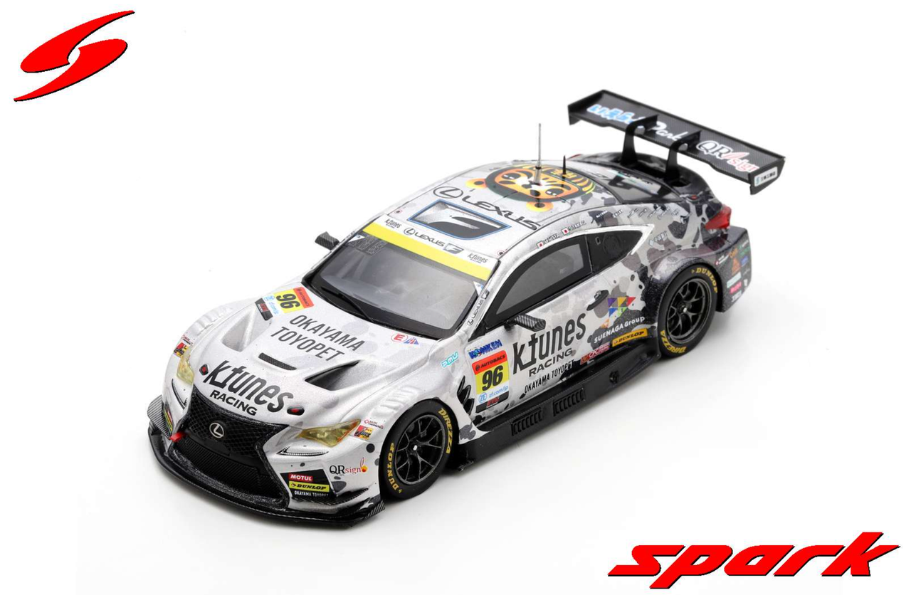 エブロ 1/43 K-tunes RC F GT3 SUPER GT GT300 2018 No.96 [RESIN