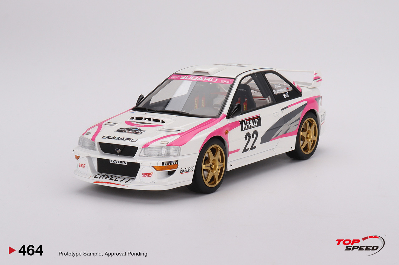 1/18 Top Speed 1999 Subaru Impreza WRC98 Rally Tour de Corse #22 Resin Car Model