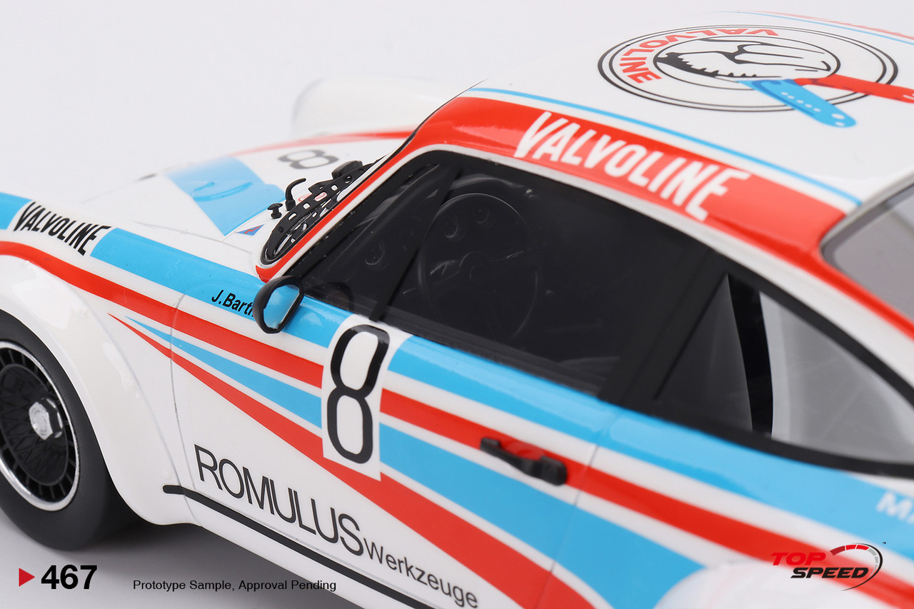 1/18 Top Speed 1977 Porsche 934/5 #8 Max Moritz Team Nürburgring  1000 Kilometres Resin Car Model