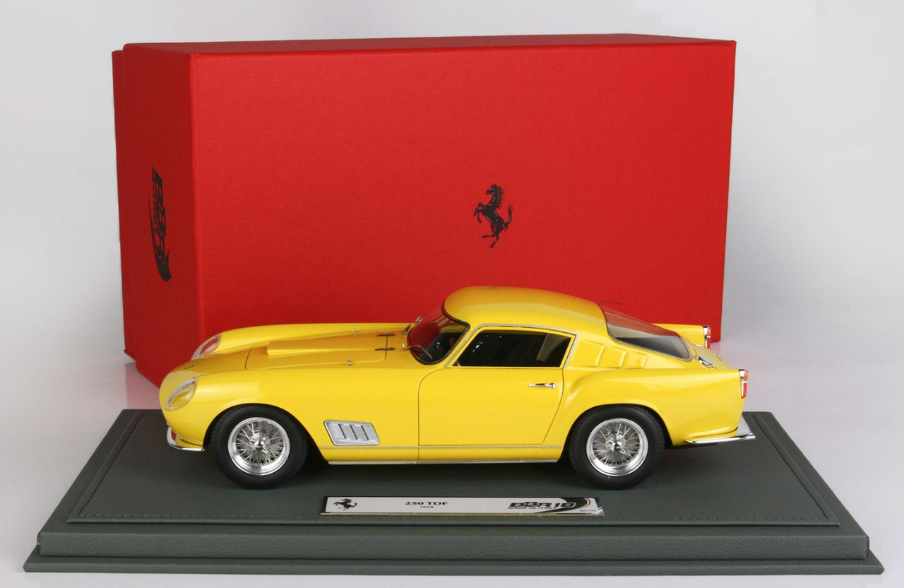 1/18 BBR Ferrari 250 GT Competizione Faired Headlight (Yellow) Resin Car Model Limited 120 Pieces