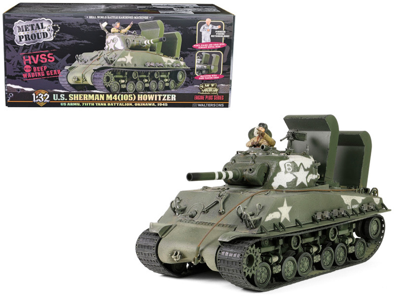 Sherman M4 (105) Howitzer Medium Tank 