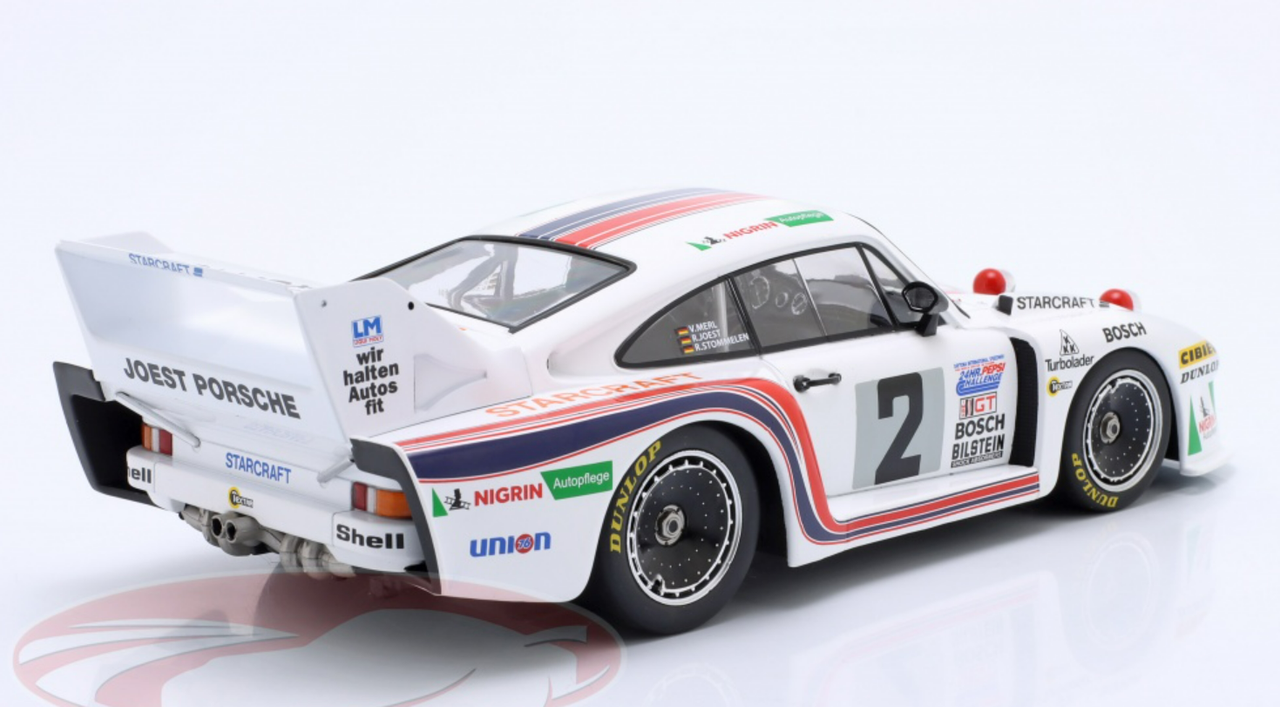 1/18 Modelcar Group 1980 Porsche 935 J #2 Winner 24h Daytona Liqui 