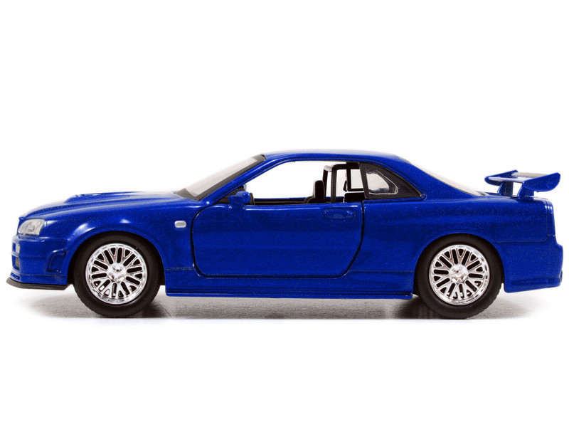 Brian's Nissan Skyline GT-R R34 Blue 