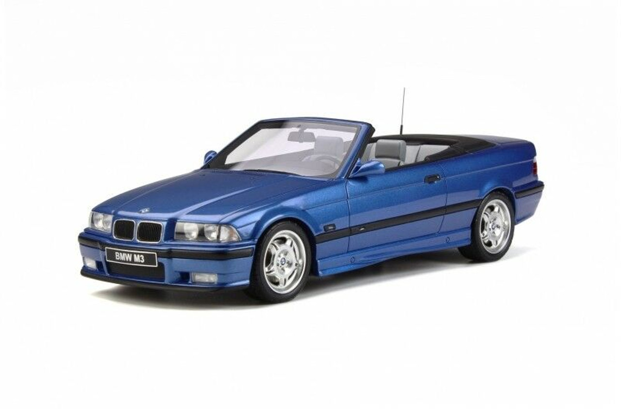 1/18 OTTO BMW E36 M3 Cabriolet Convertible (Blue) Resin Car Model