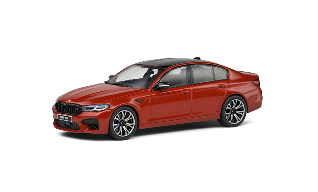 1/43 Solido BMW M5 F90 Competition (Montegi Red) Car Model