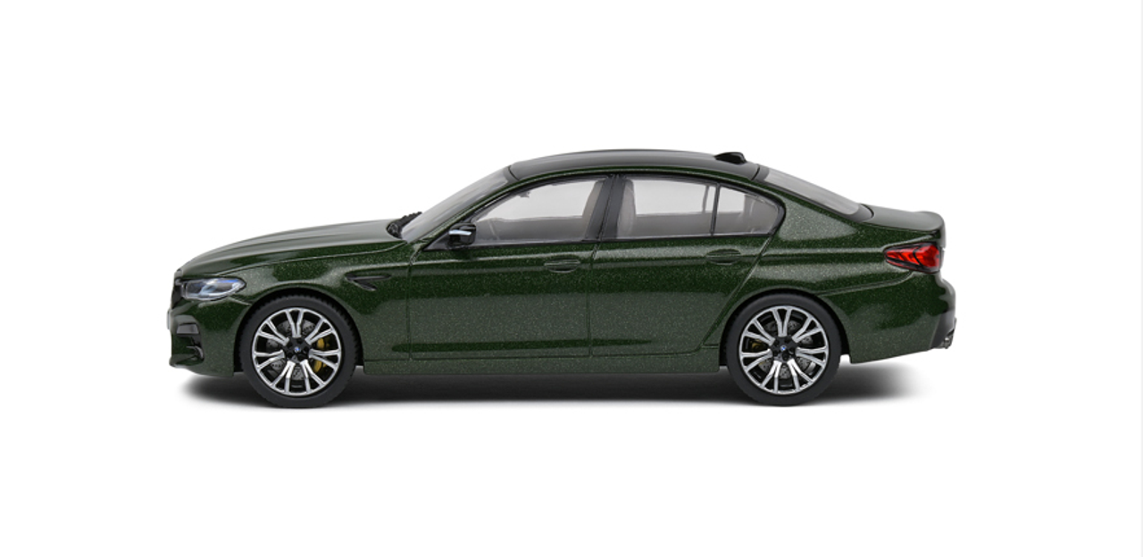 1/43 Solido BMW M5 F90 Competition (San Remo Green) Car Model