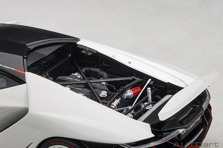 1/18 AUTOart Lamborghini Centenario (Bianco Isis Solid White) Car