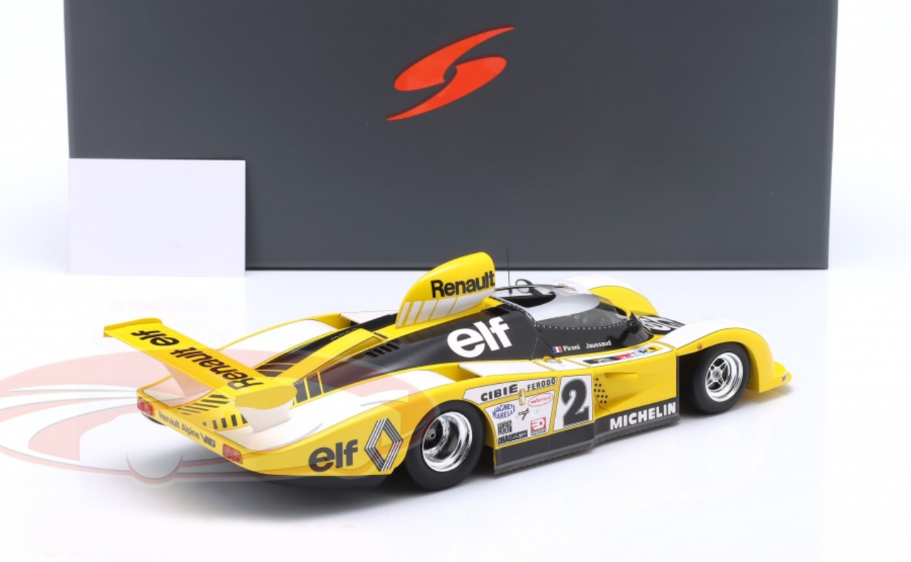 1/18 Spark 1978 Renault Alpine A442 #2 Winner 24h LeMans Renault Sport Didier Pironi, Jean Pierre Jaussaud Car Model