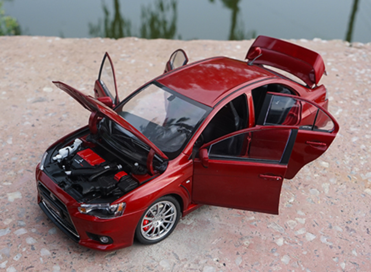 1/18 Dealer Edition Mitsubishi Lancer EVO Evolution X (Red) Diecast Car Model