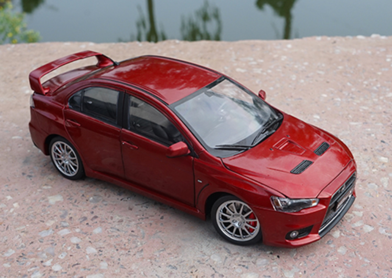 1/18 Dealer Edition Mitsubishi Lancer EVO Evolution X (Red) Diecast Car Model