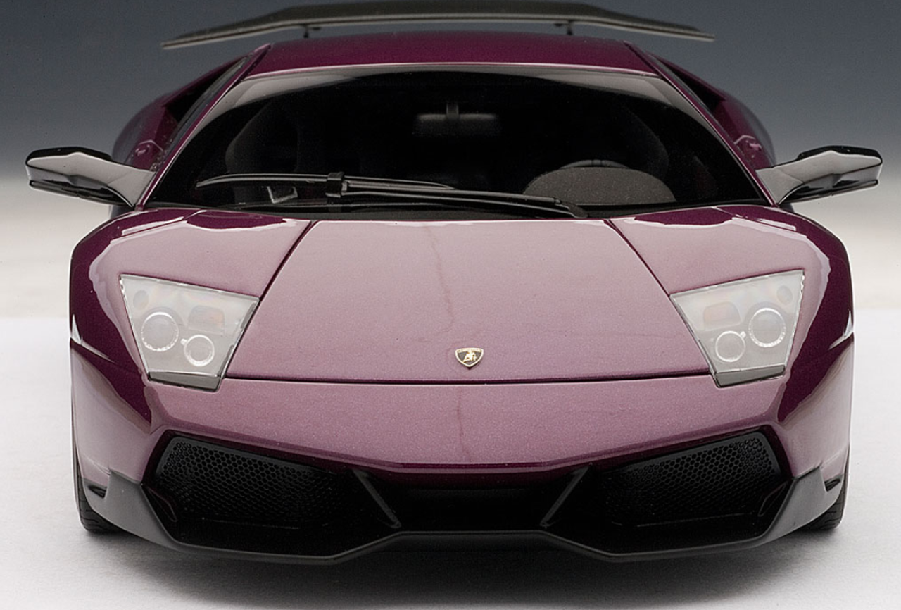 1/18 AUTOart LAMBORGHINI MURCIELAGO LP670-4 SV - VIOLA OPHELIA / PURPLE Diecast Car Model 74628