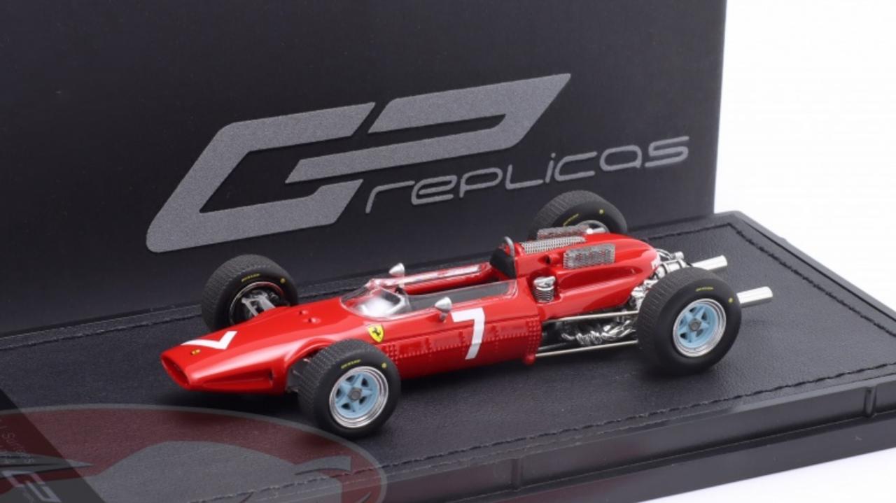 1/43 GP Replicas 1964 Formula 1 John Surtees Ferrari F1 158 #7 winner Germany GP Car Model