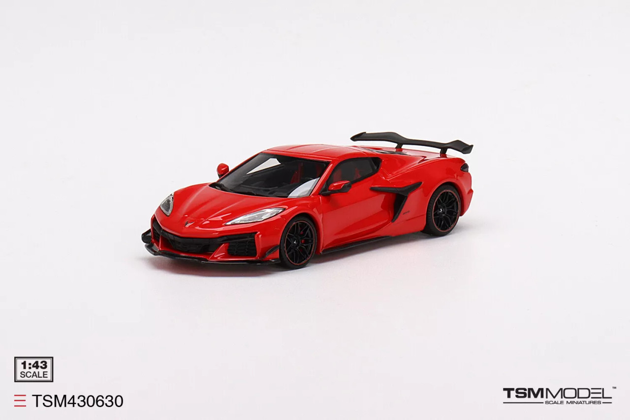 1/43 TSM 2023 Chevrolet Corvette C8 Z06 (Torch Red) Car Model