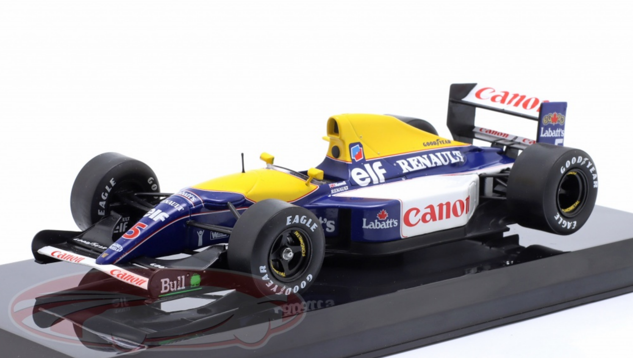 1/24 Premium Collectibles 1992 Nigel Mansell Williams FW14B #5 Car Model