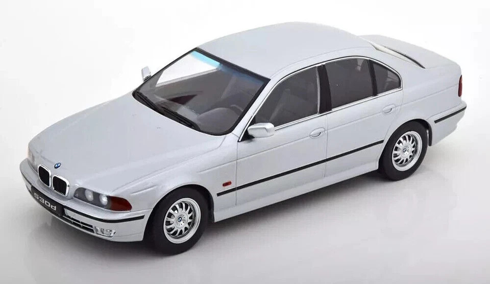 1/18 KK-Scale 1995 BMW 530d (E39) limousine (Silver) Diecast Car