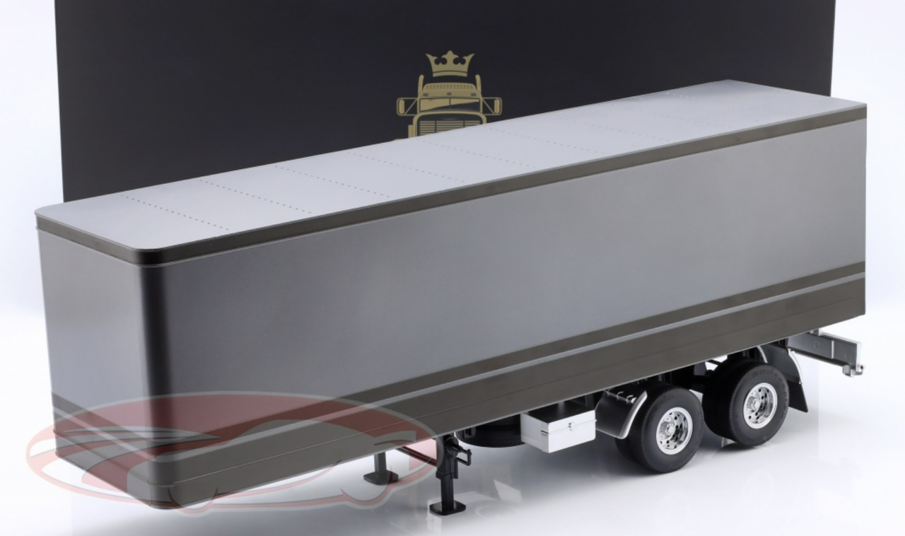 1/18 Road Kings Semi-Trailer (Gray Metallic Anthracite) Diecast Model