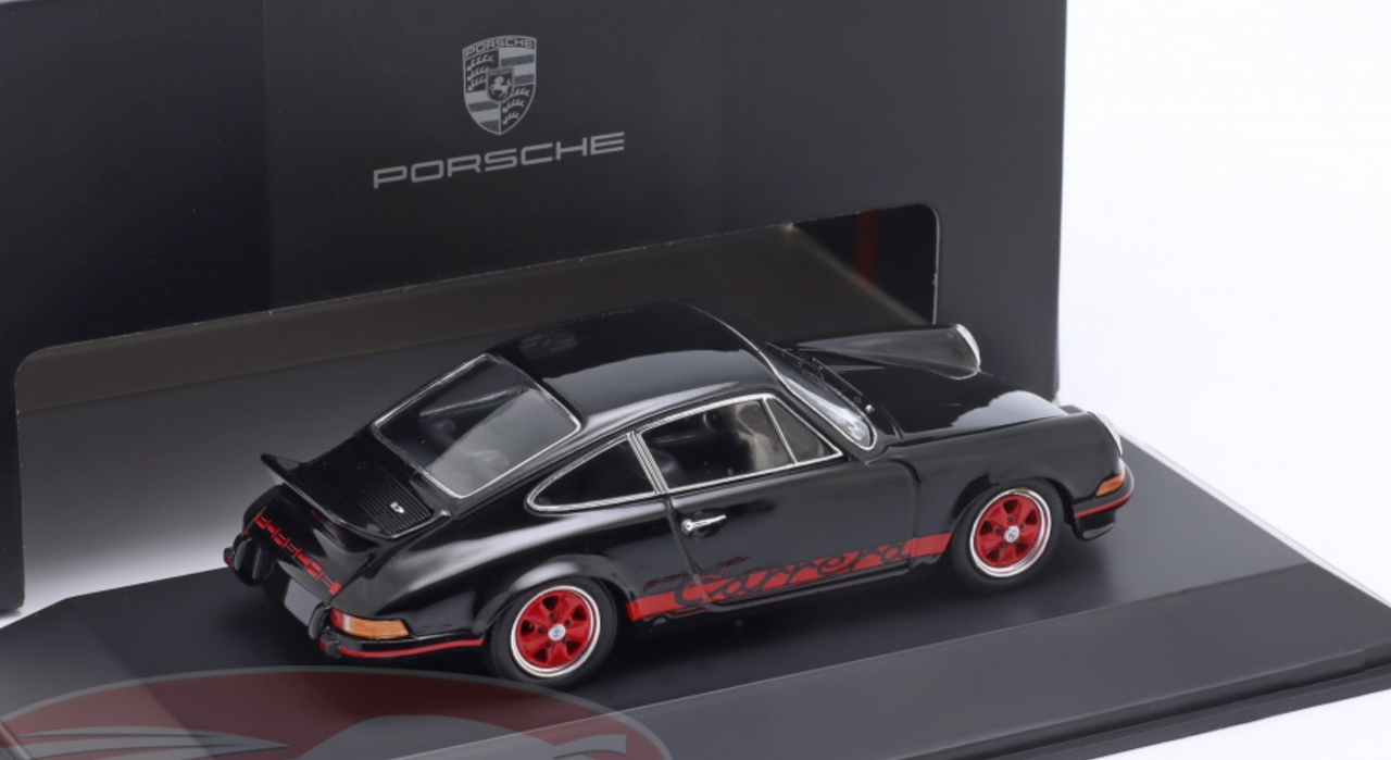 1/43 Dealer Edition Porsche 911 Carrera RS 2.7 (Black) Car Model