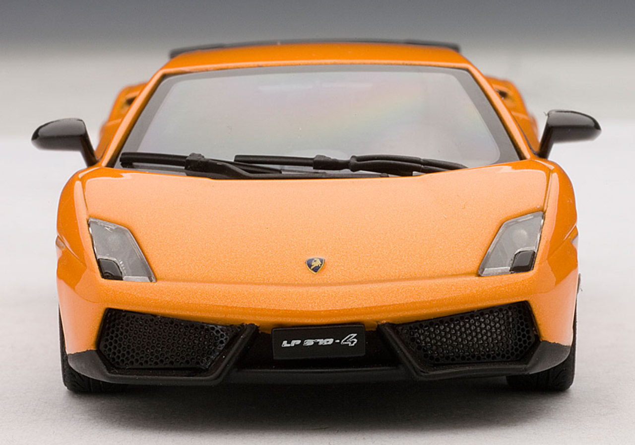 1/43 AUTOart LAMBORGHINI GALLARDO LP570-4 SUPERLEGGERA - ARANCIO BOREALIS/METALLIC ORANGE Diecast Car Model 54641