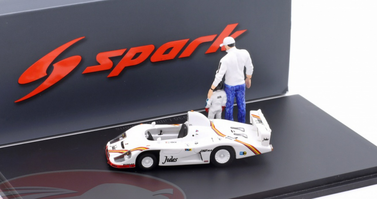 1/43 Spark Porsche 936/81 children's Vehicle Little Big Mans LeMans Classic Car Model