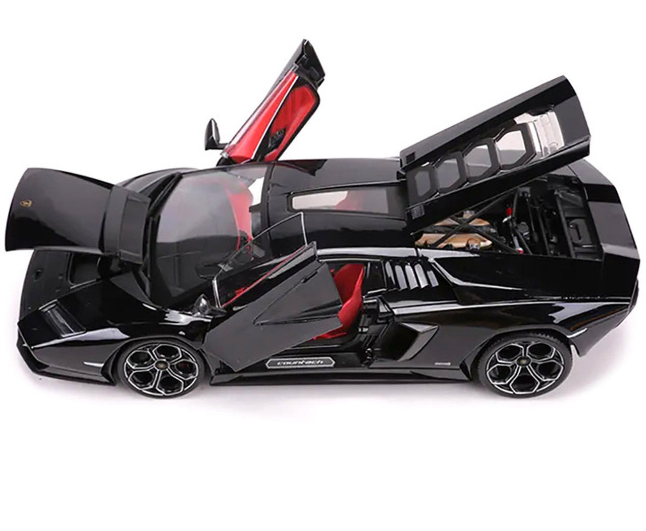 1/18 Maisto 2022 Lamborghini Countach LPI 800-4 (Black) Diecast Car Model