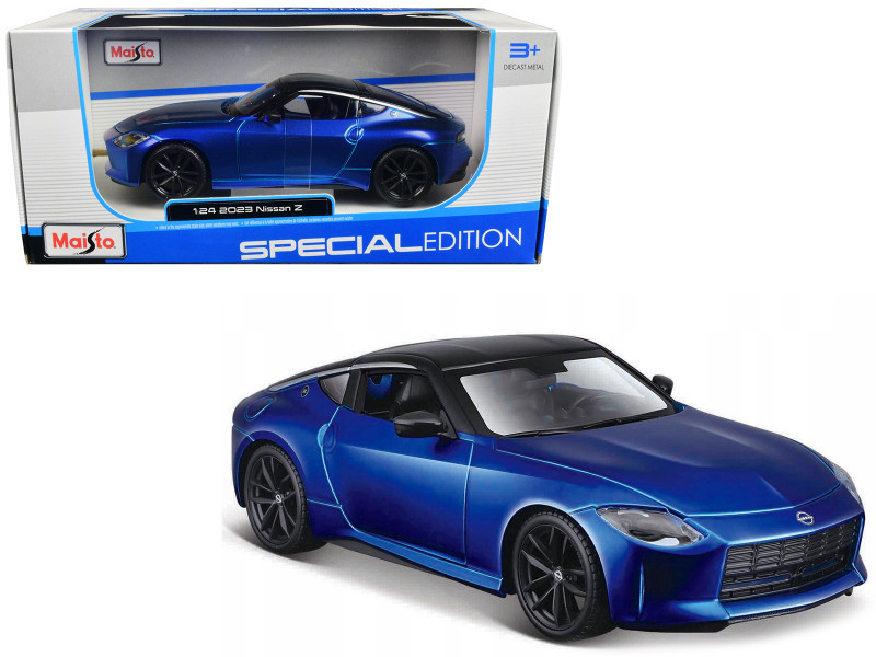 1/24 Maisto 2023 Nissan Z (Blue) Diecast Car Model - LIVECARMODEL.com