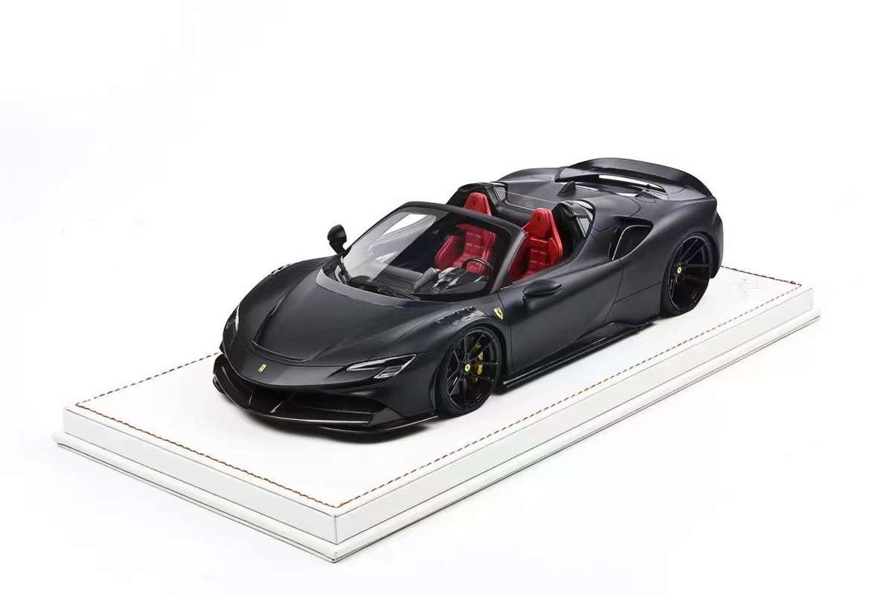 1/18 Runner Ferrari SF90 Spider Novitec (Black) Resin Car Model Limited 66  Pieces