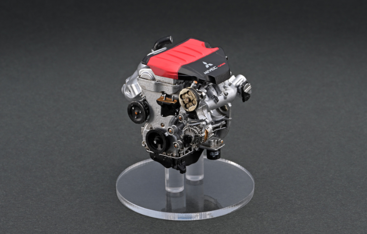 1/18 Ignition Model Mitsubishi Lancer Evolution X (CZ4A) Red Metallic With 4B11 Engine