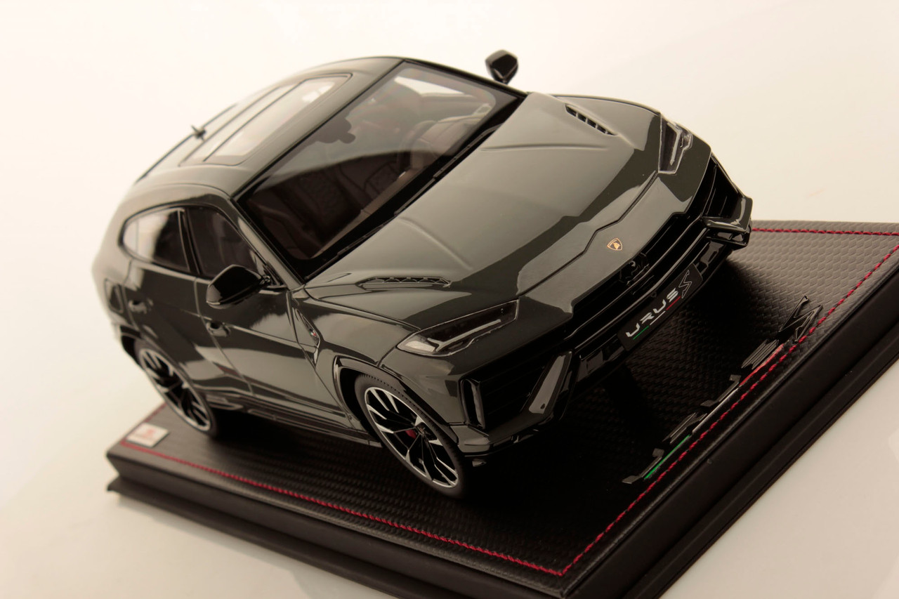 1/18 MR Collection Lamborghini Urus S (Grigio Telesto Grey) Resin Car Model Limited 49 Pieces