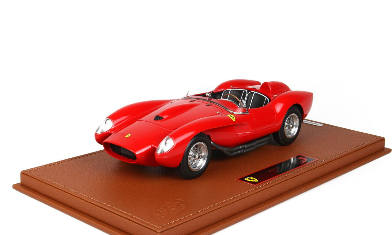 フェラーリ250 GTO 1 : 18 スケール 250Testa rossa 1/18 BBR 1957 Ferrari 250 Testarossa (Red) Resin Car Model