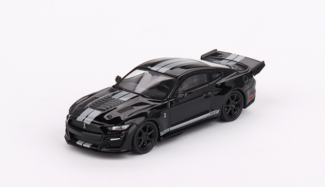 1/64 Mini GT Ford Mustang Shelby GT500 Dragon Snake Concept (Black) Diecast Car Model