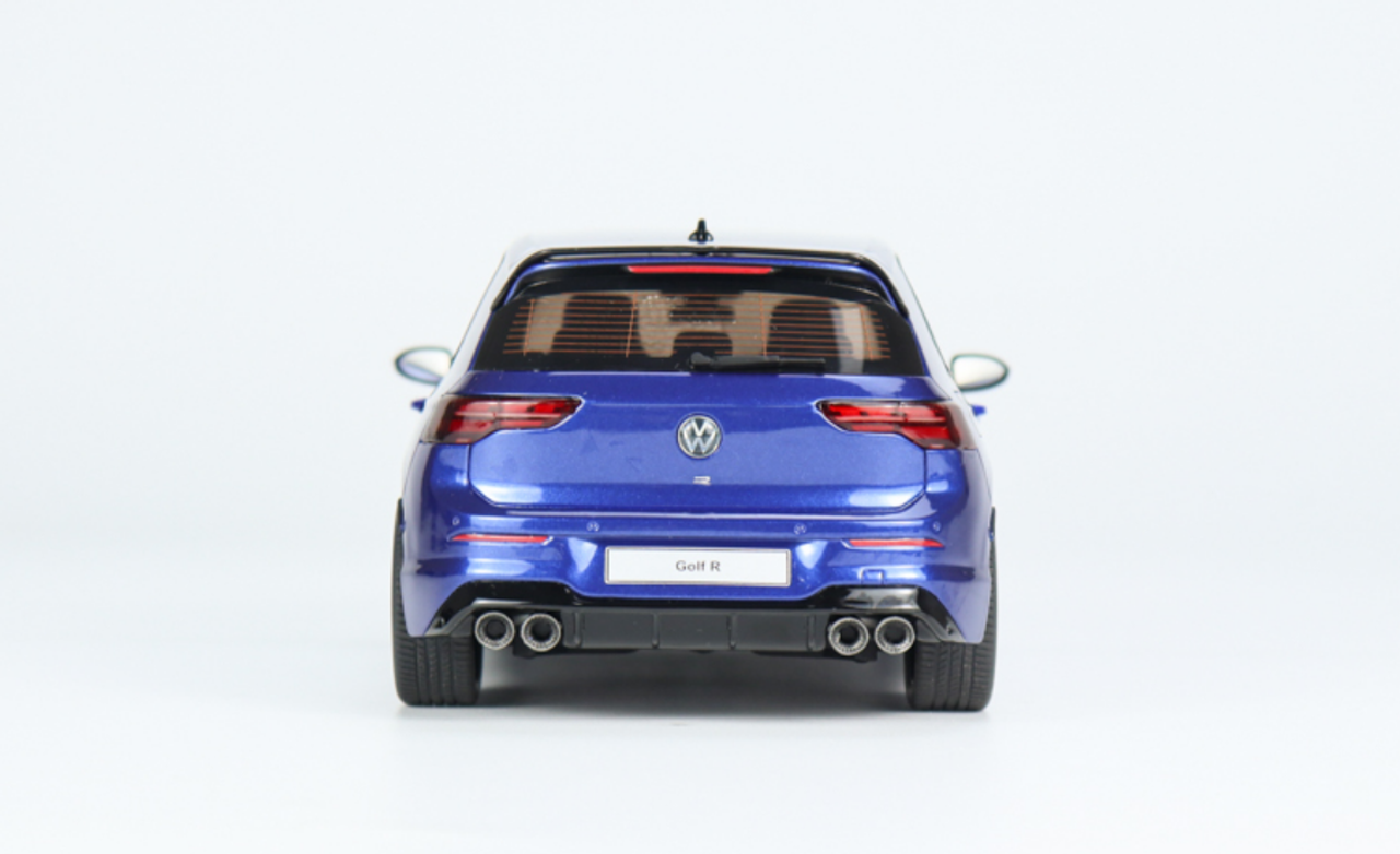 1/18 OTTO 2021 Volkswagen Golf VIII R (Blue) Resin Car Model