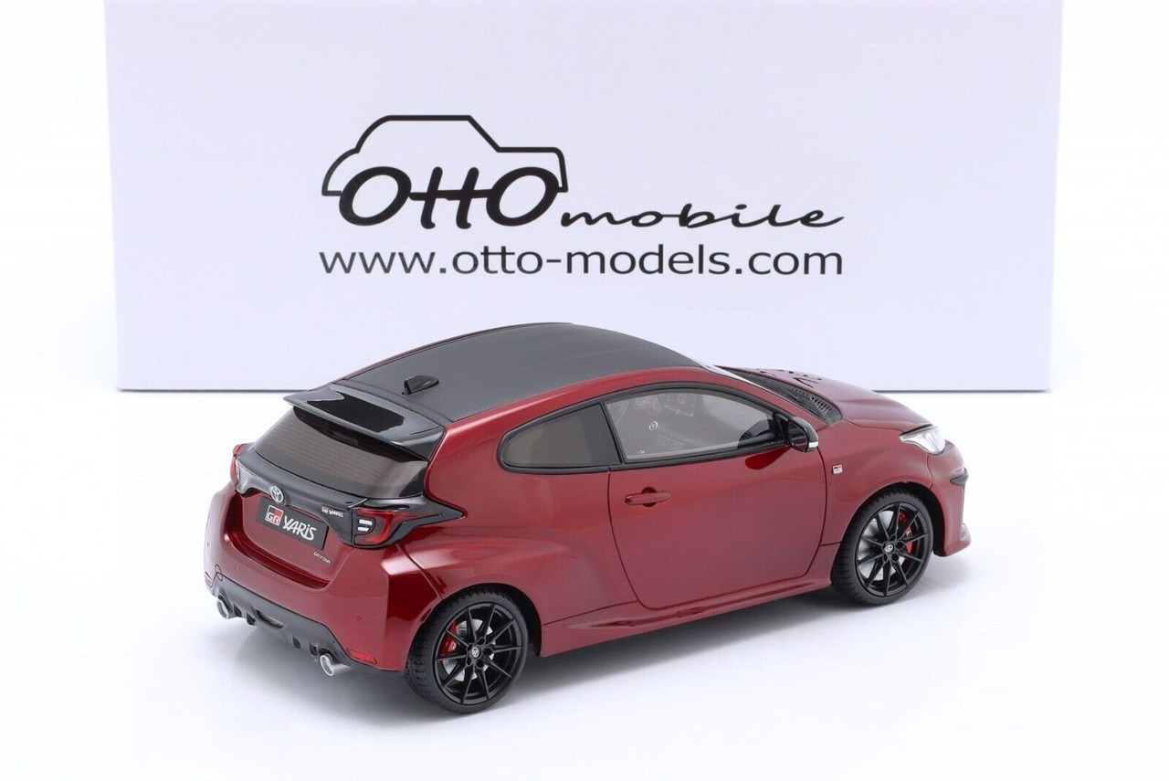 1/18 OTTO 2021 Toyota Yaris GR (Red) Resin Car Model