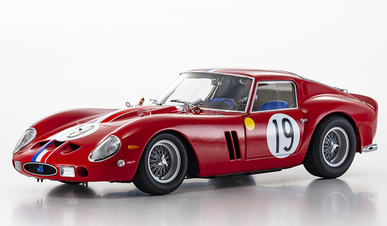 1/18 Kyosho 1962 Ferrari 250 GTO #19 Le Mans 2nd Overall Pierre 