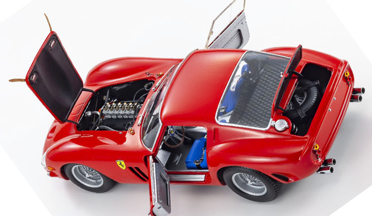 1/18 Kyosho 1962 Ferrari 250 GTO (Red) Full Open Diecast Car Model