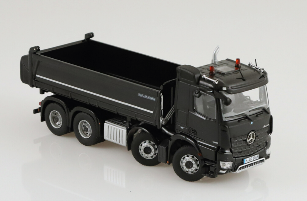 Camion Volvo A26G Bulk Tipper - Modèle Diecast 1:50 Burago - Jaune - Neuf En Boîte Scellée