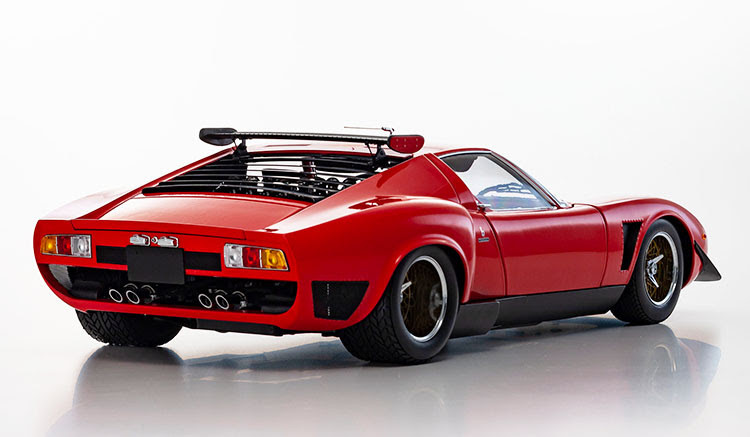 1/12 Kyosho Lamborghini Miura SVR (Red) Diecast Car Model