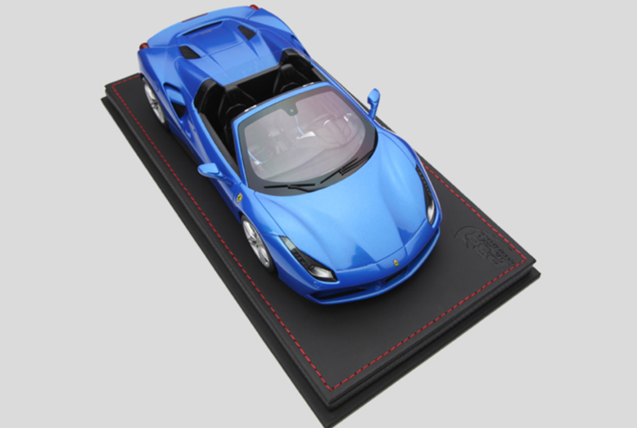 1/18 BBR Ferrari 488 Spider (Blue) Resin Car Model Limited 288