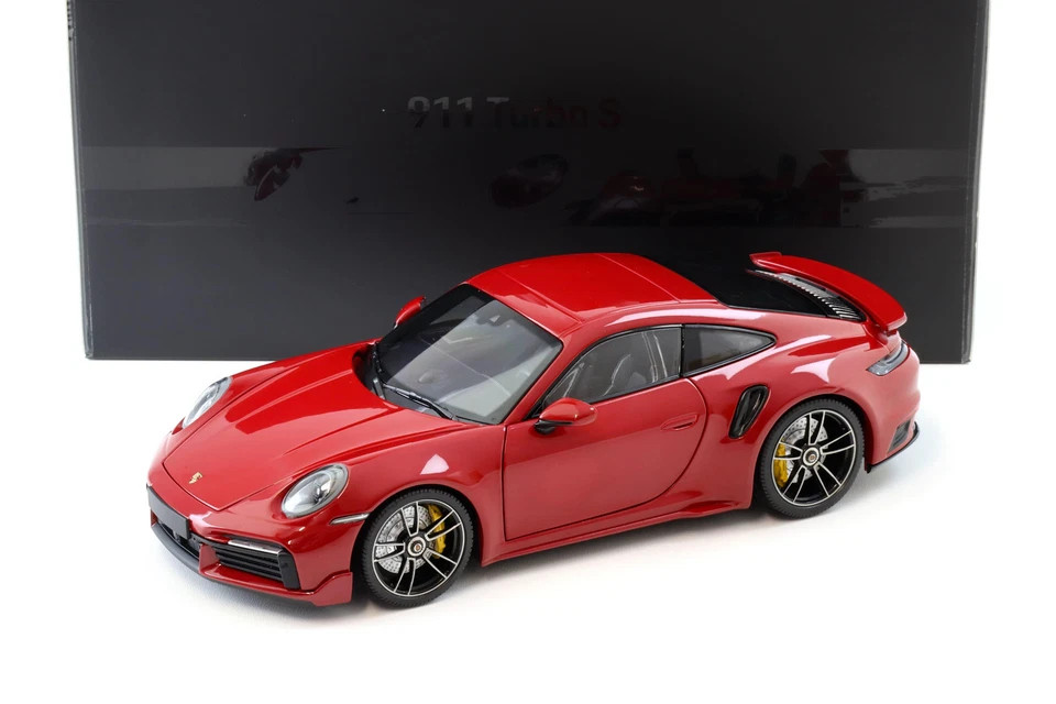 f*r様 MINICHAMPS 赤 スポーツカー 1/18 1/18 Minichamps 2021 Porsche 911 (992) Turbo S Coupe Sport Design