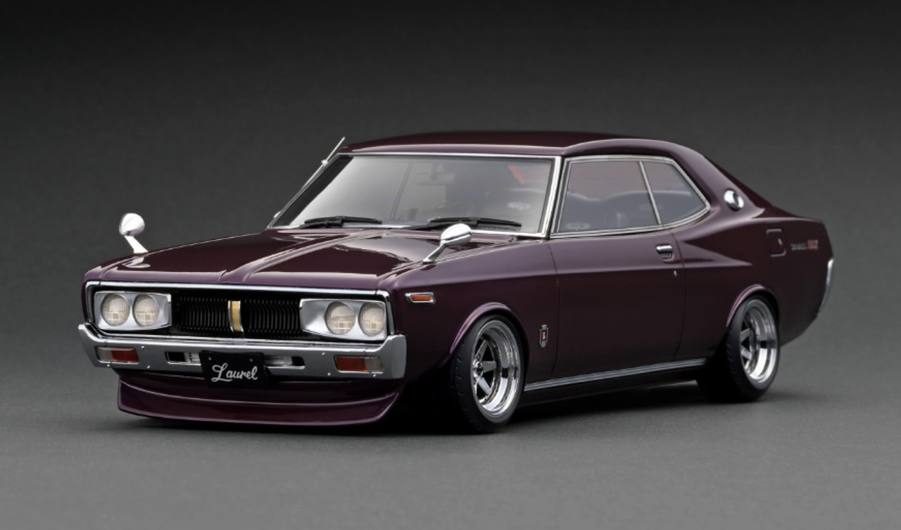 1/18 Ignition Model Nissan Laurel 2000SGX (C130) Purple 