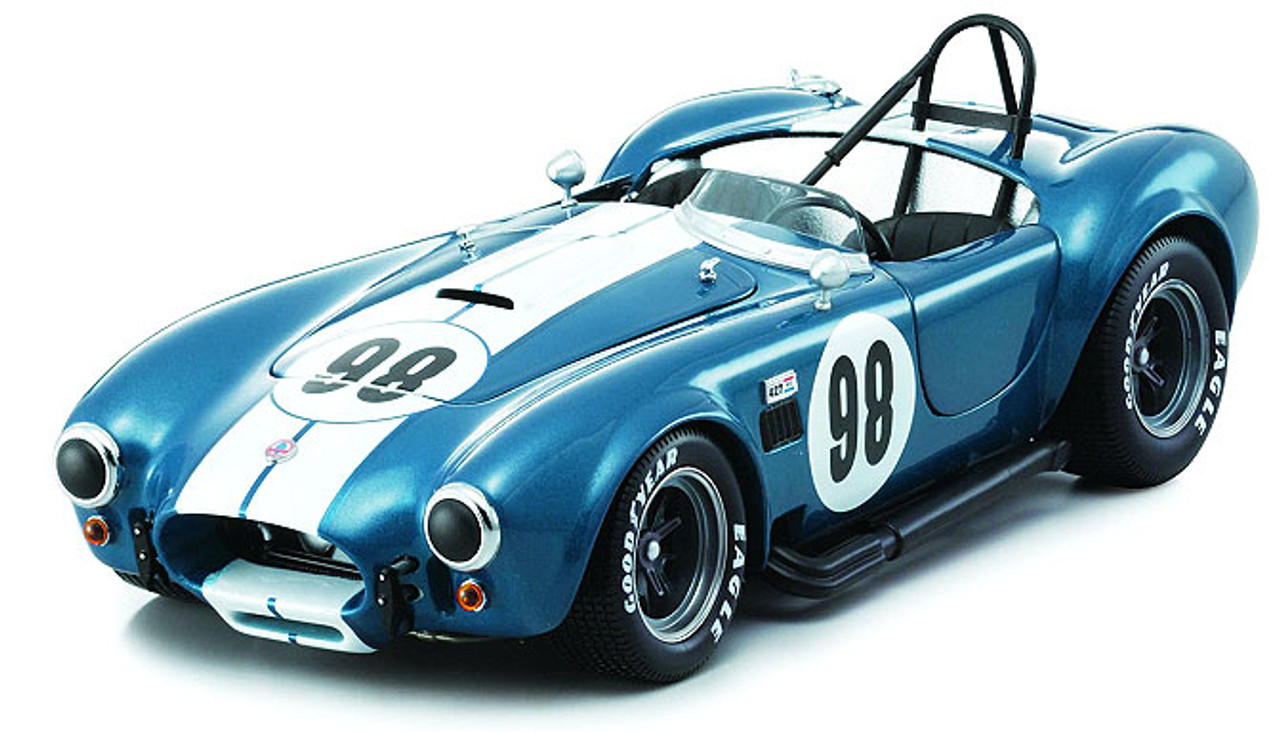 1/18 Kyosho FORD MUSTANG SHELBY COBRA 427 S/C #98 (Blue) Diecast Car Model