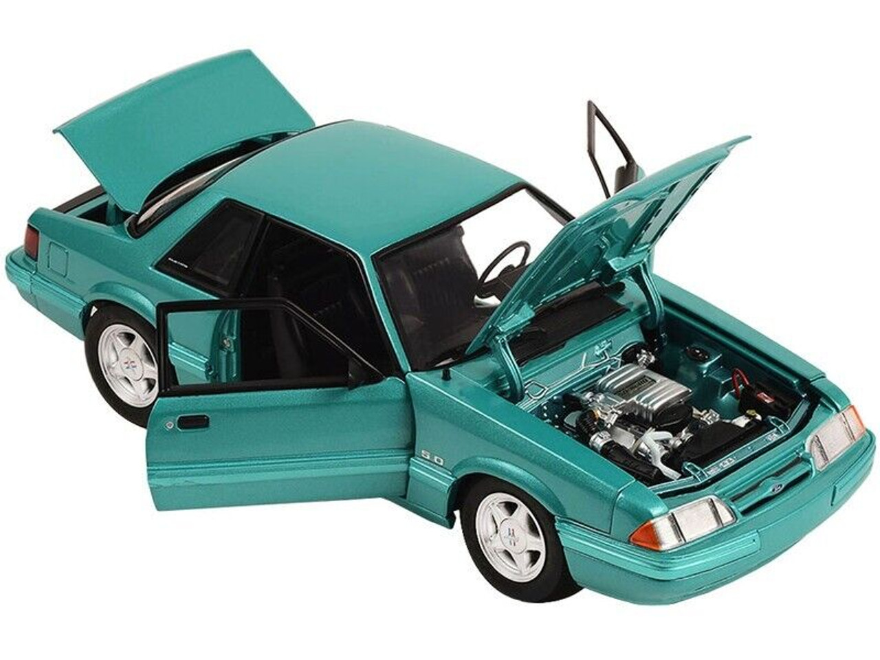 1/18 GMP 1993 Ford Mustang LX 5.0 (Calypso Green) Diecast Car Model