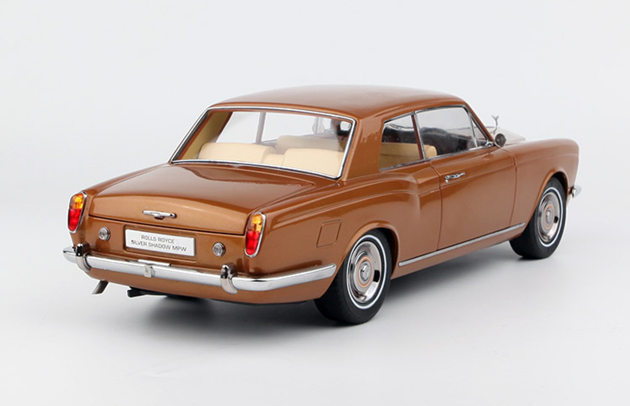 1/18 Paragon Rolls-Royce Silver Shadow MPW 2DR Coupe (Bronze) Diecast Car Model