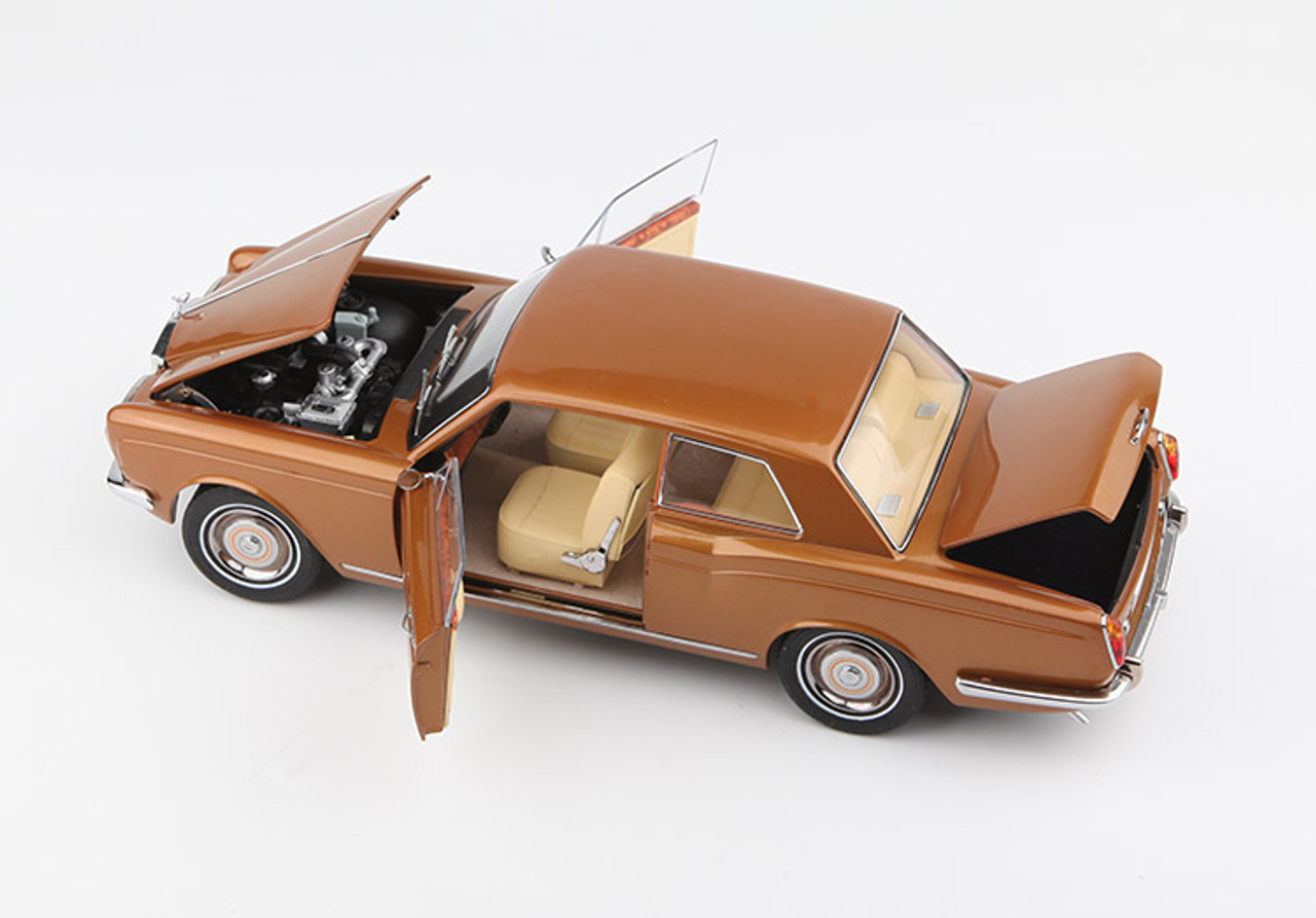 1/18 Paragon Rolls-Royce Silver Shadow MPW 2DR Coupe (Bronze) Diecast Car  Model