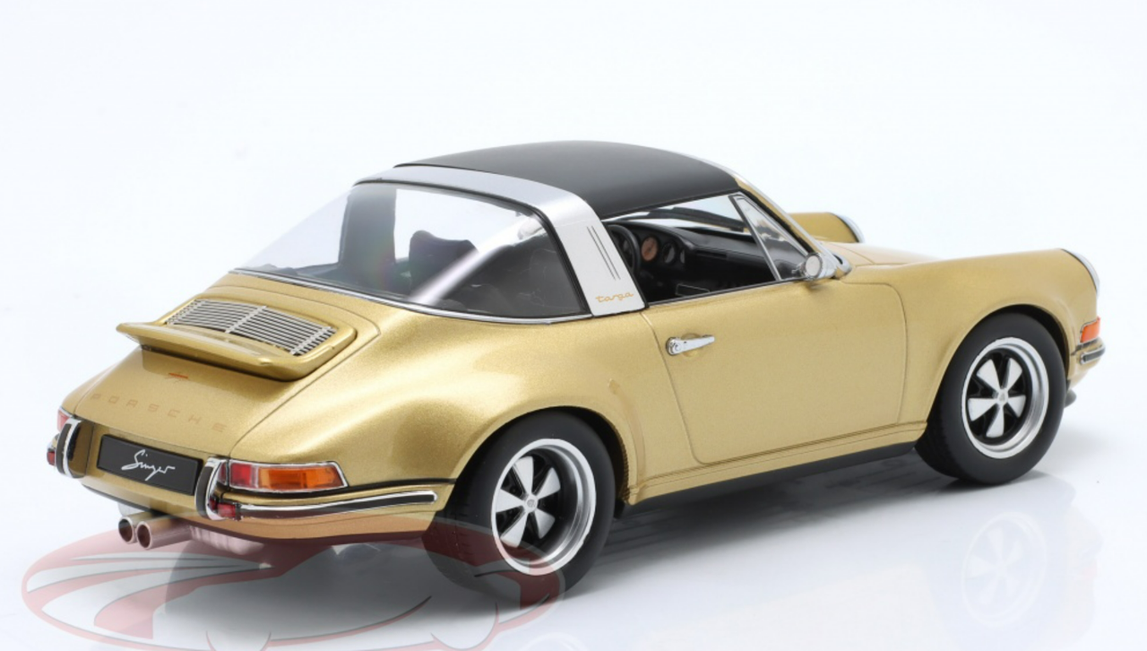 1/18 KK-Scale Porsche 911 964 Targa Singer Design (Gold Metallic) Car Model
