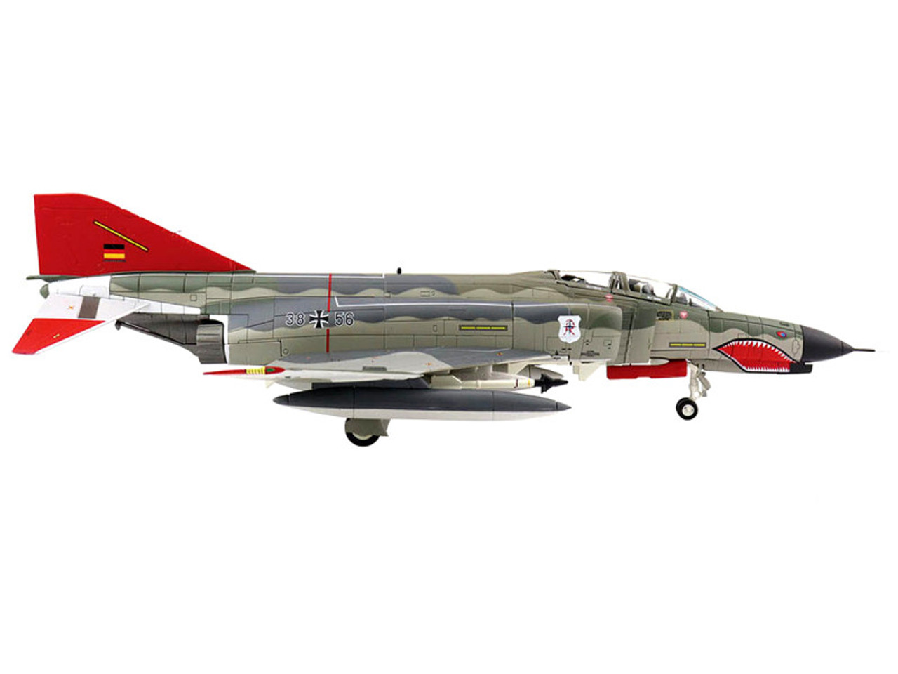 McDonnell Douglas F-4F Phantom II "Norm 81" Fighter Aircraft "JG 71 "Richthofen" GAFTIC 86 CFB Goose Bay Canada" (May 1986) "Air Power Series" 1/72 Diecast Model by Hobby Master