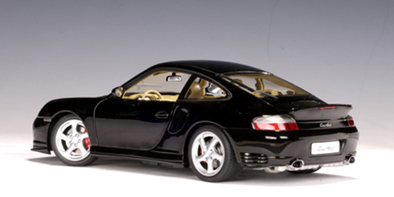 1/18 AUTOart Porsche 911 Turbo 996 (Black) Diecast Car Model 77833